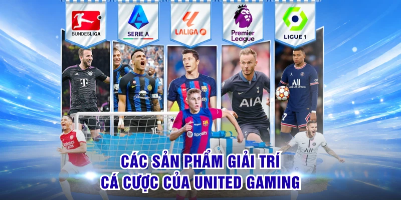 Các sản phẩm giải trí cá cược của United Gaming 