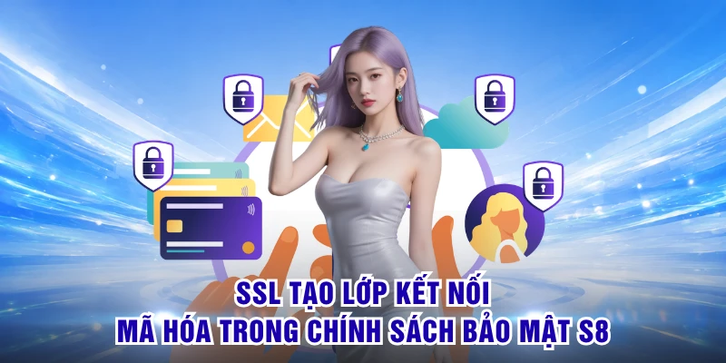 Chính Sách Bảo Mật S8 - Mã Hóa Hệ Thống Ngăn Truy Cập Lạ 1 SSL tạo lớp kết nối mã hóa trong chính sách bảo mật S8
